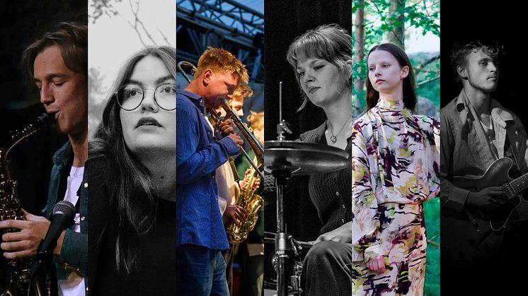 Bohuslän Big Band möter Ludvig Broman (saxofon), Maja Sundell (sång), Hjalmar Nordkvist (trombon), Tova Bergenheim (trummor), Ingrid Schyborger (bas) och Viggo Sundby (gitarr).