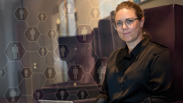 Sara Fröroth är grundare av HR Hackarna. Här fotograferad under Boost Chamber i början av året.