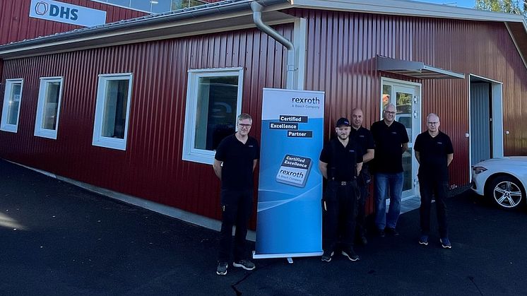 Bosch Rexroth välkomnar DHS Sverige AB till partnerprogrammet Certified Excellence.