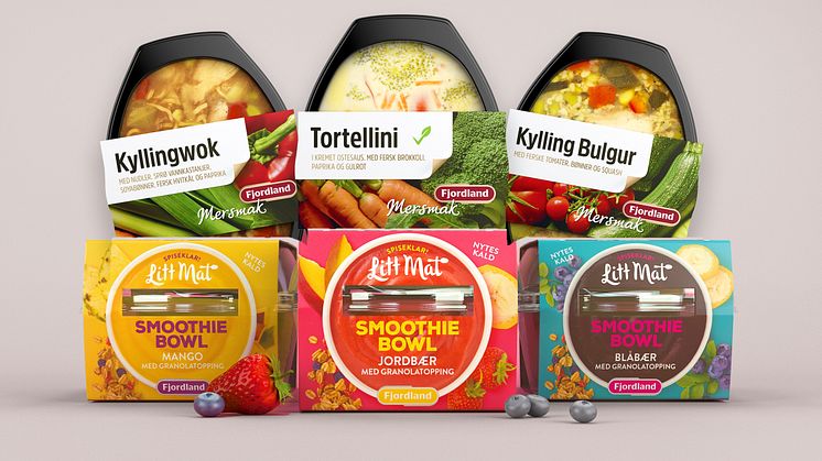 Fjordland Mersmak og Smoothie Bowl er to av nyhetene som kommer