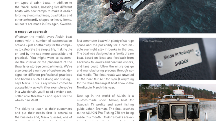 ALUKIN i media, Scan Magazine maj 2016, del 2
