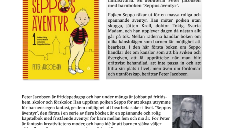 ÄVENTYR FÖR BARN TRIGGAR FANTASIN
