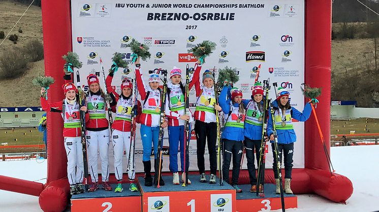 Ny stafettmedalje i junior-VM