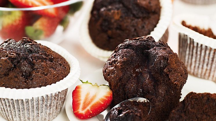 Glutenfrie Chokladmuffin fra Fria