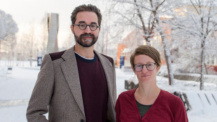 Viktor Gardelli, forskare i pedagogik och Ylva Backman, forskare i pedagogik vid Luleå tekniska universitet.
