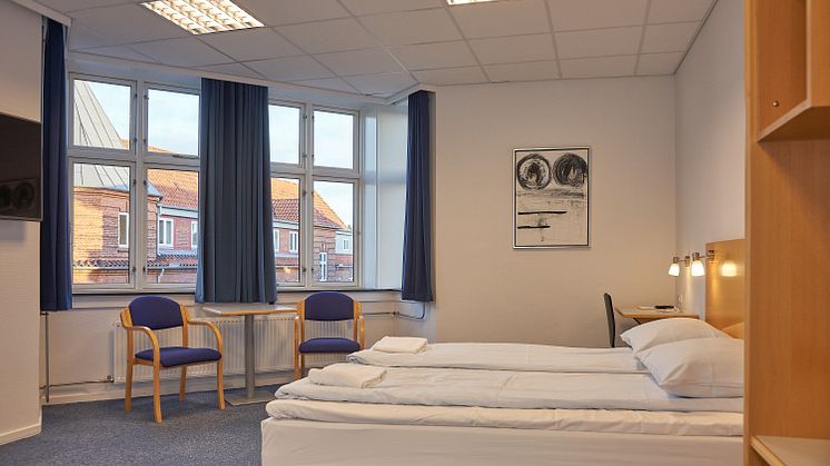 BB-Hotels er en kæde med hoteller i henholdsvis Rønne, Herning, Frederikshavn, Aarhus og Vejle. Tanken bag konceptet er, at det skal være billigt, simpelt og nemt for de besøgende, og det har vist sig at ramme ned i et klart markedshul. Foto: PR