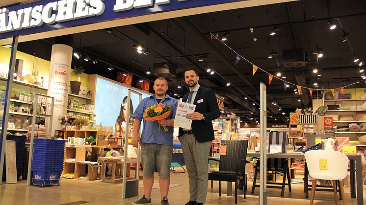 DÄNISCHES BETTENLAGER Shop des Monats in den Düsseldorf Arcaden