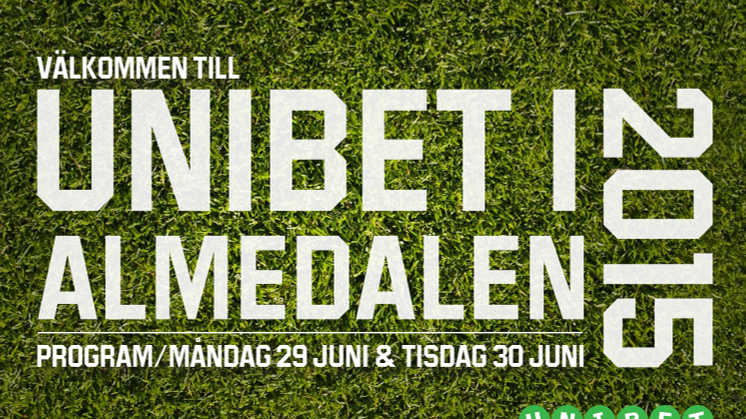 Unibets program i Almedalen 2015