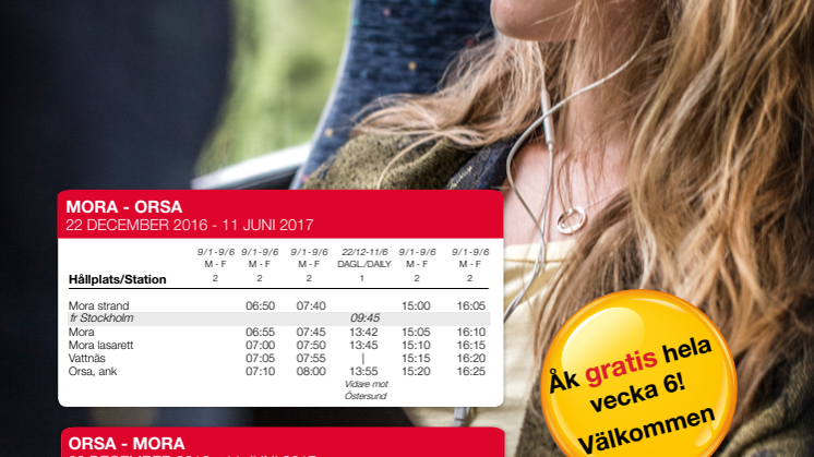 Åk gratis vecka 6