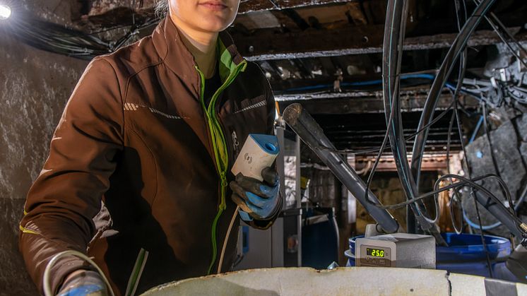I et forskningsprojekt støttet af Audi Environmental Foundation udvindes ressourcer miljøvenligt og bæredygtigt ved hjælp af membranteknologi under jorden.