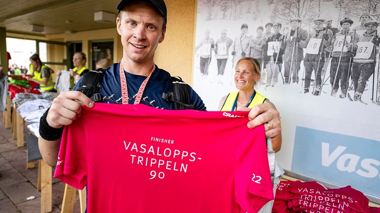 Totalt gick 251 deltagare i mål med Vasaloppstrippeln 90 2022. 
