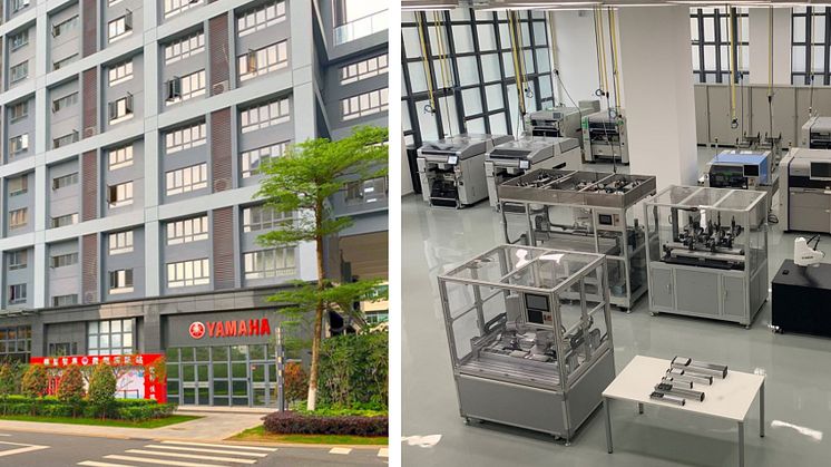 New office (left) and showroom (right) in Shenzhen, China (The opening ceremony will be held by the end of July.)