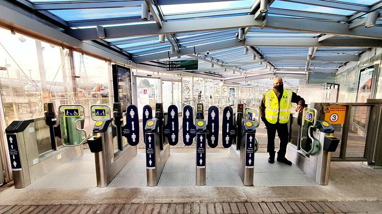 Better access - Three Bridges has an additional gate wide enough for wheelchair users and those with buggies