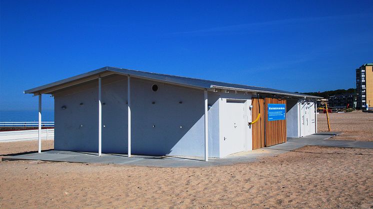Välkommen till invigning av strandpaviljongen på Fria bad