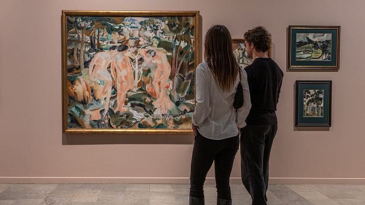 Installationsbild, Ny Konst. Charlotte Mannheimer och modernismens intåg i Göteborg. 