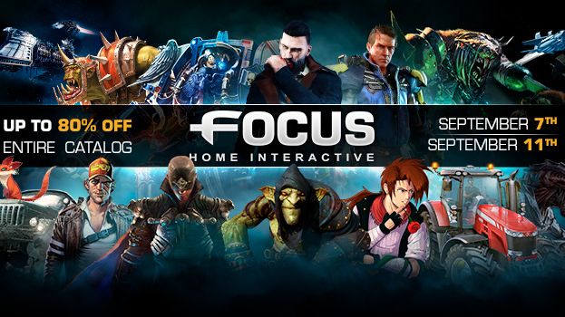 [Focus Publisher Weekend] Steam flies Focus' flag for 5 days 