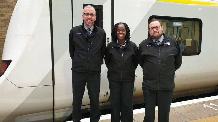 King's Cross team Gary Whybrow, Joan Fairbrass, Gareth Jones and colleagues will be raising money for three good causes