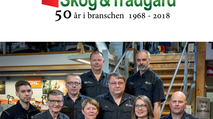 Jubileum 50 år i branschen 