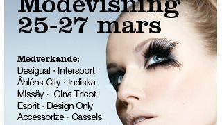 Vårens Modevisning i Nordstan 25-27 mars