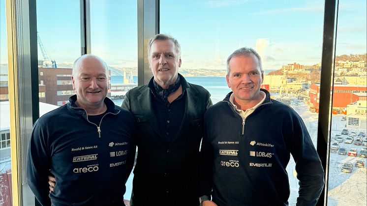 Från vänster: Ståle Guldvik, Peter Areskog, Terje Guldvik