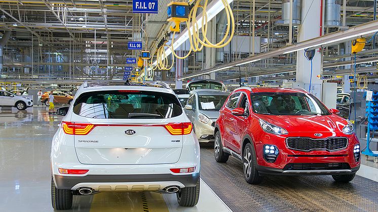 KIA bilproduktion i Zilina, Slovakiet