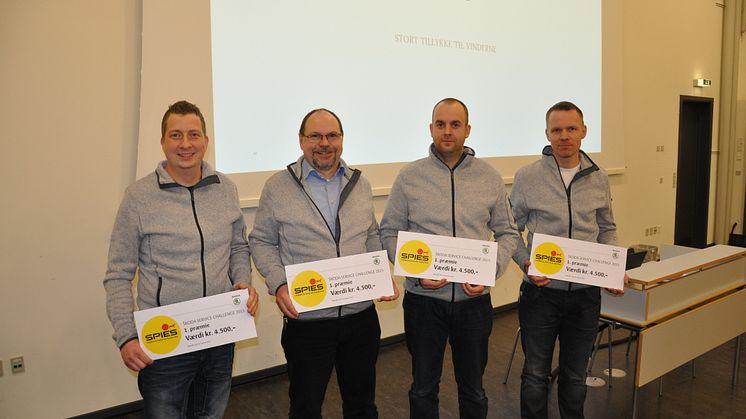Vinderne af SKODA Service Challenge 2016