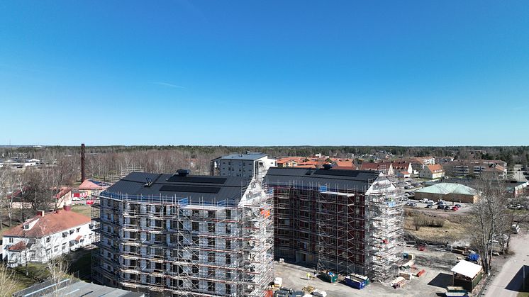 På Rögrindsvägen i Karlstad bygger vi 138 hyreslägenheter