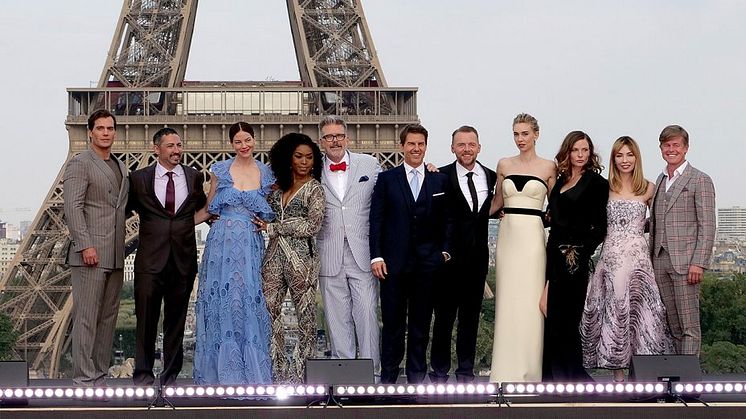 Skuespillerne i Paris til premieren