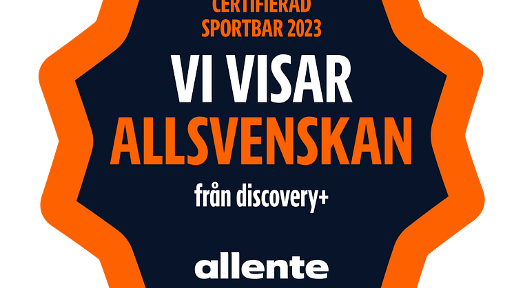 Klistermärke certifierad sportbar 2023