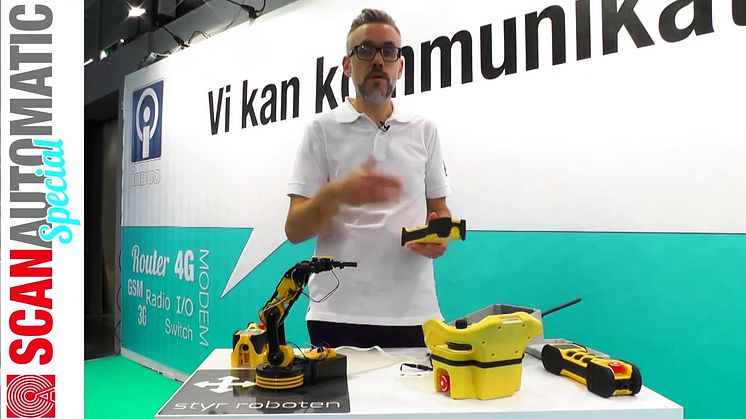 Fjärrstyrning med nödstopp