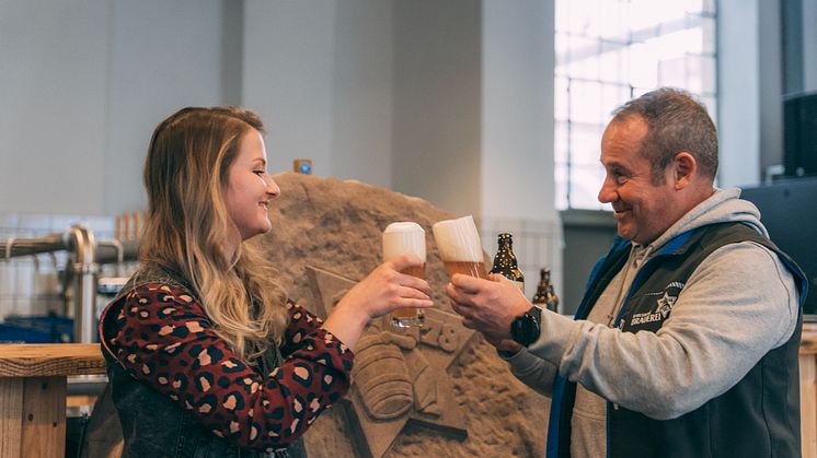 Nicht nur unseren Brauern schmeckt's: Karlsberg Helles Weizenbock ist der Braunacht-Sieger 2020. Foto: Karlsberg