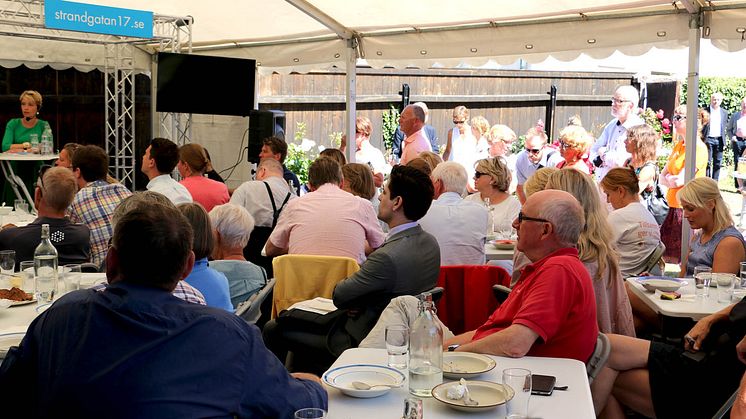 Stort intresse för sparbankernas aktiviteter i Almedalen
