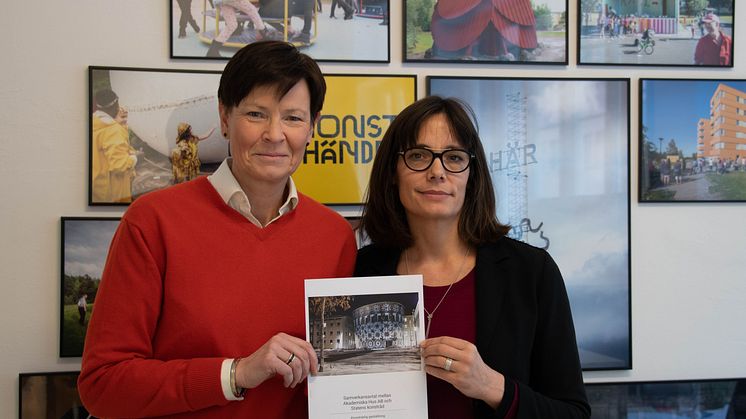 Avtalssignering Akademiska Hus och Statens konstråd