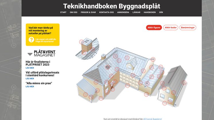 Teknikhandboken.se, som ägs och drivs av Plåt & Ventföretagen, har nyligen lanserats i en mer modern och lättillgänglig form.