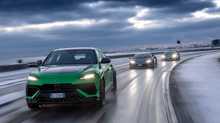 Lamborghini Winter Drive 2022
