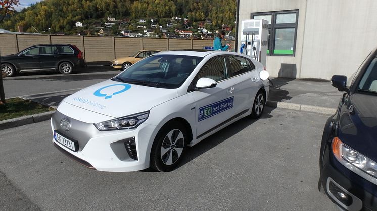 # E6 test drive IONIQ