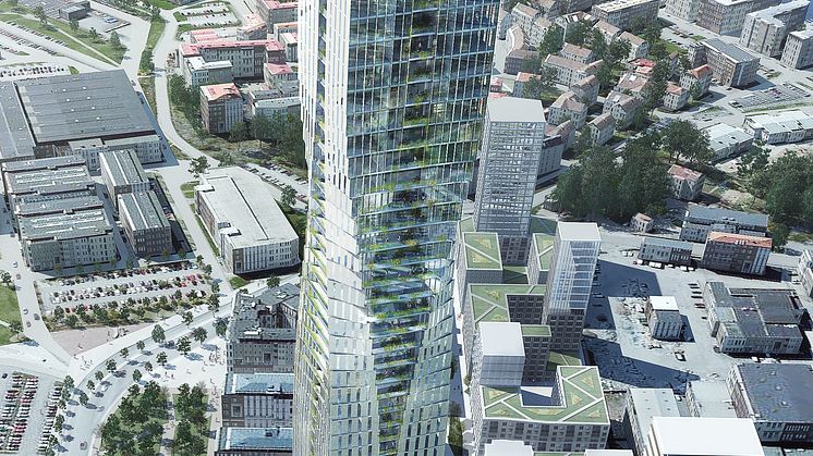 Nordens högsta byggnad ett steg närmare förverkligande