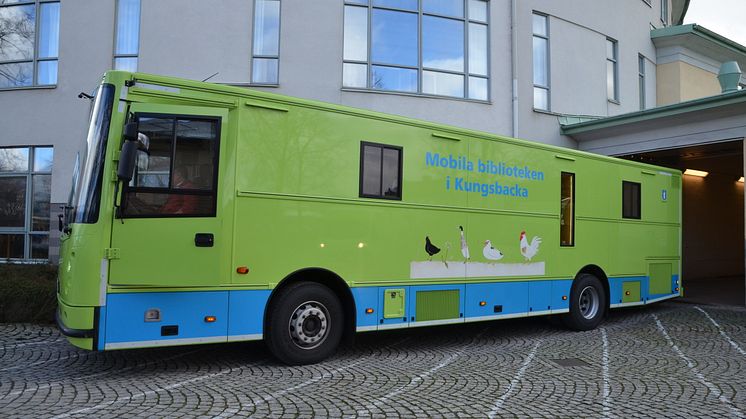 Mobila biblioteket i Kungsbacka kör extra turer till Frillesås i maj.
