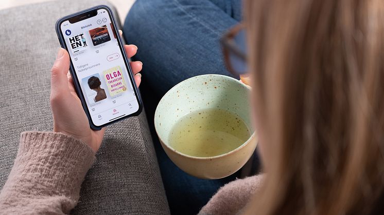 Deichman har nå fått en ny app for lån av e-bøker og lydbøker.  Foto: BookBites