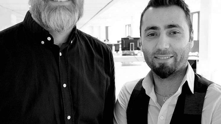 Från vänster: Ronnie Forsberg och Abdulrahman Ali 