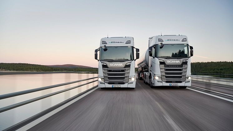Scania stellt neuen Antriebsstrang zusammen mit großangelegten Neuerungen vor.