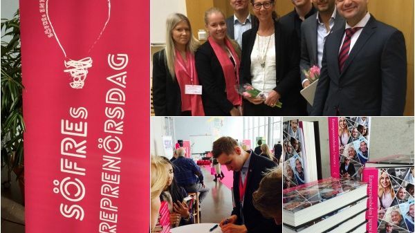 Founders Alliance entreprenörer berättade om sin brinnande passion för entreprenörskapet på SÖFREs Entreprenörsdag