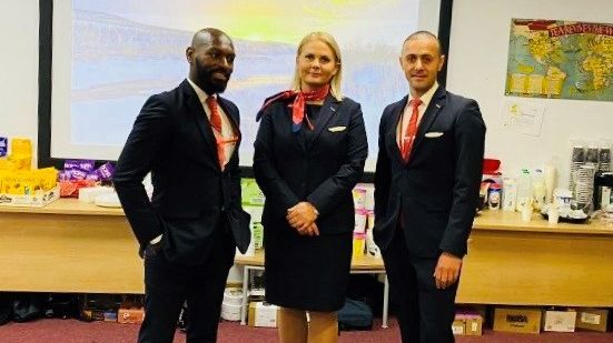 Project Wingman - left to right - Ahlonko Pinto – Marlena Horosiewicz – Billal Draifi