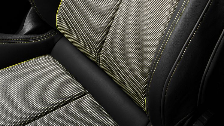 Sædeindtræk af plastikflasker til den nye Audi A3