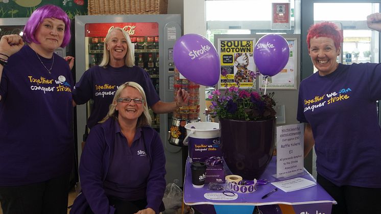 ​Dobbies helps to Make May Purple for Stroke Association