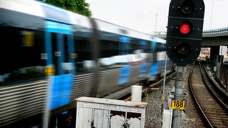 Avstängningar i SL-trafiken ger ökad risk för trängsel 