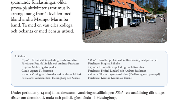 Sensus i Helsingborg flyttar till nya lokaler och inviger med öppet hus