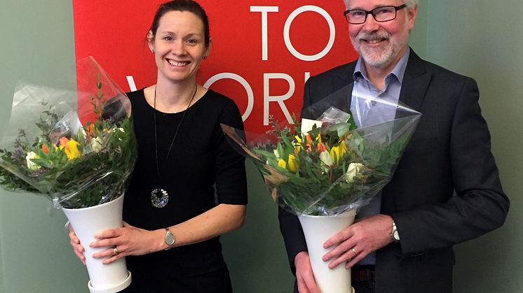 Gunilla och Jonas medverkade på GPTW workshop för företag