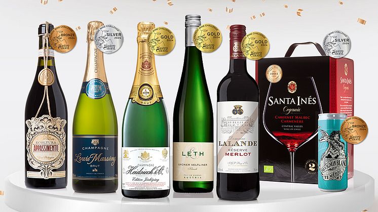 Medaljregn över Domaine Wines i Vinordic