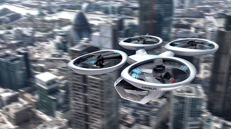 Audi, Italdesign og Airbus kombinerer selvkørende bil og passagerdrone
